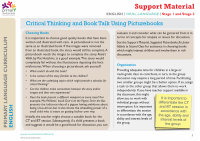 Page 3: primar - curriculumonline.ie · Critical Thinking and Book Talk Using Picturebooks primar developments ... 2 primar developments ... Sometimes children’s contributions to discussions