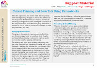 Page 5: primar - curriculumonline.ie · Critical Thinking and Book Talk Using Picturebooks primar developments ... 2 primar developments ... Sometimes children’s contributions to discussions